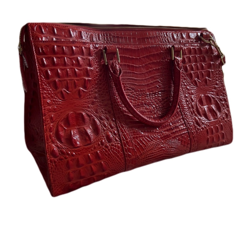 Brahmin Anywhere  Weekender Bag in Cayenne Melbourne NWOT